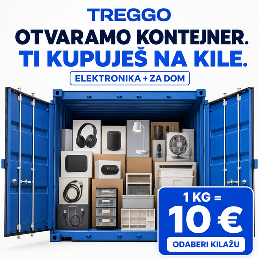 TREGGO - KILOPAKET - ELEKTRONIKA + DOM / 1 kg