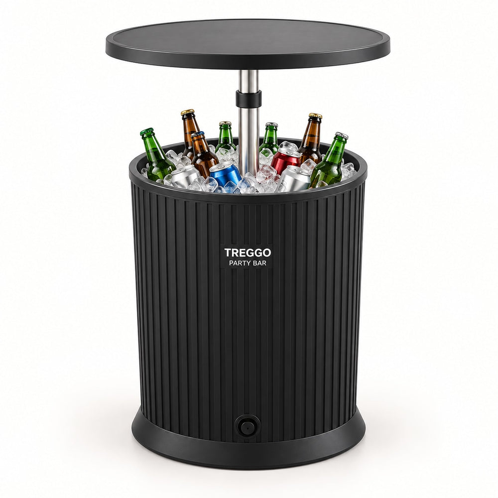 TREGGO PARTY BAR - visoki barski stol sa spremnikom za led