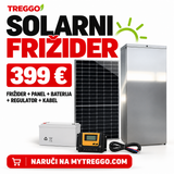 TREGGO SOLARNI FRIŽIDER – SET