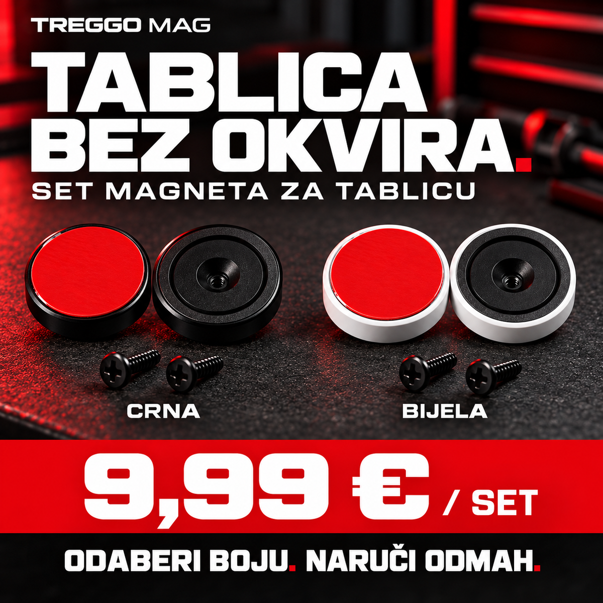 TREGGO MAG – Set magneta za tablicu