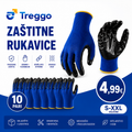 TREGGO - 10 PARI ZAŠTITNIH RUKAVICA