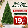 TREGGO - 1,80m BOŽIĆNO DRVCE
