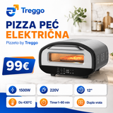 TREGGO - ELEKTRIČNA PEĆ ZA PIZZU 12”