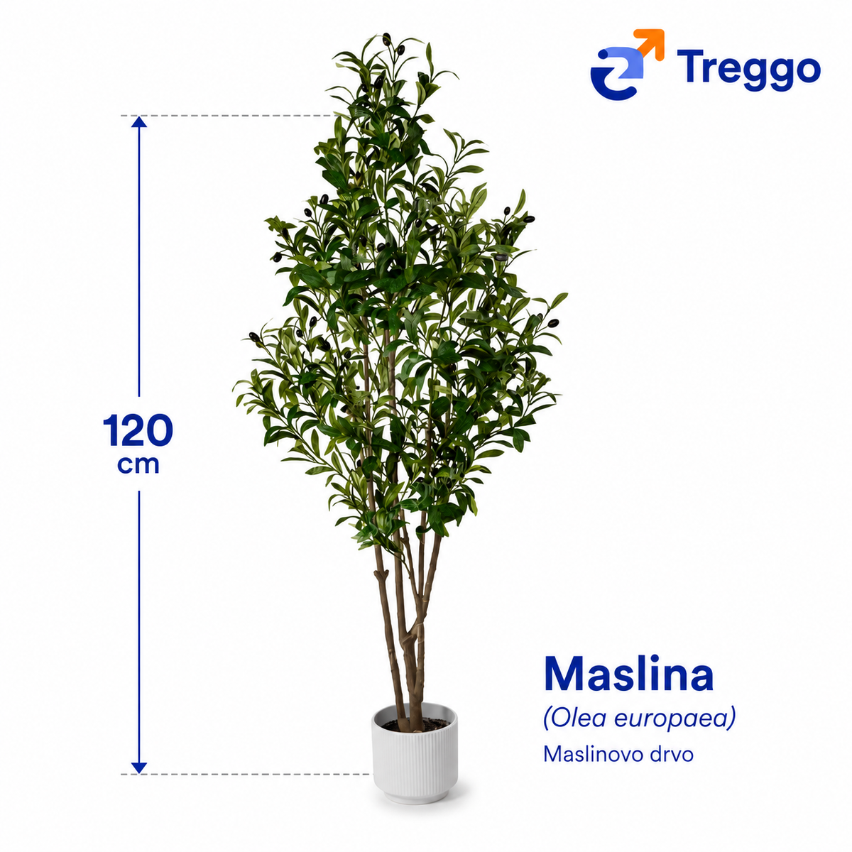 TREGGO – Ulivo artificiale 120 cm