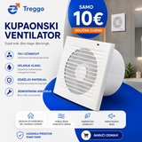 TREGGO - KUPAONSKI VENTILATOR - 12,5CM