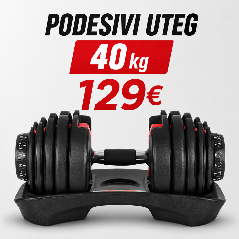 TREGGO FIT - PODESIVI UTEG 40 KG