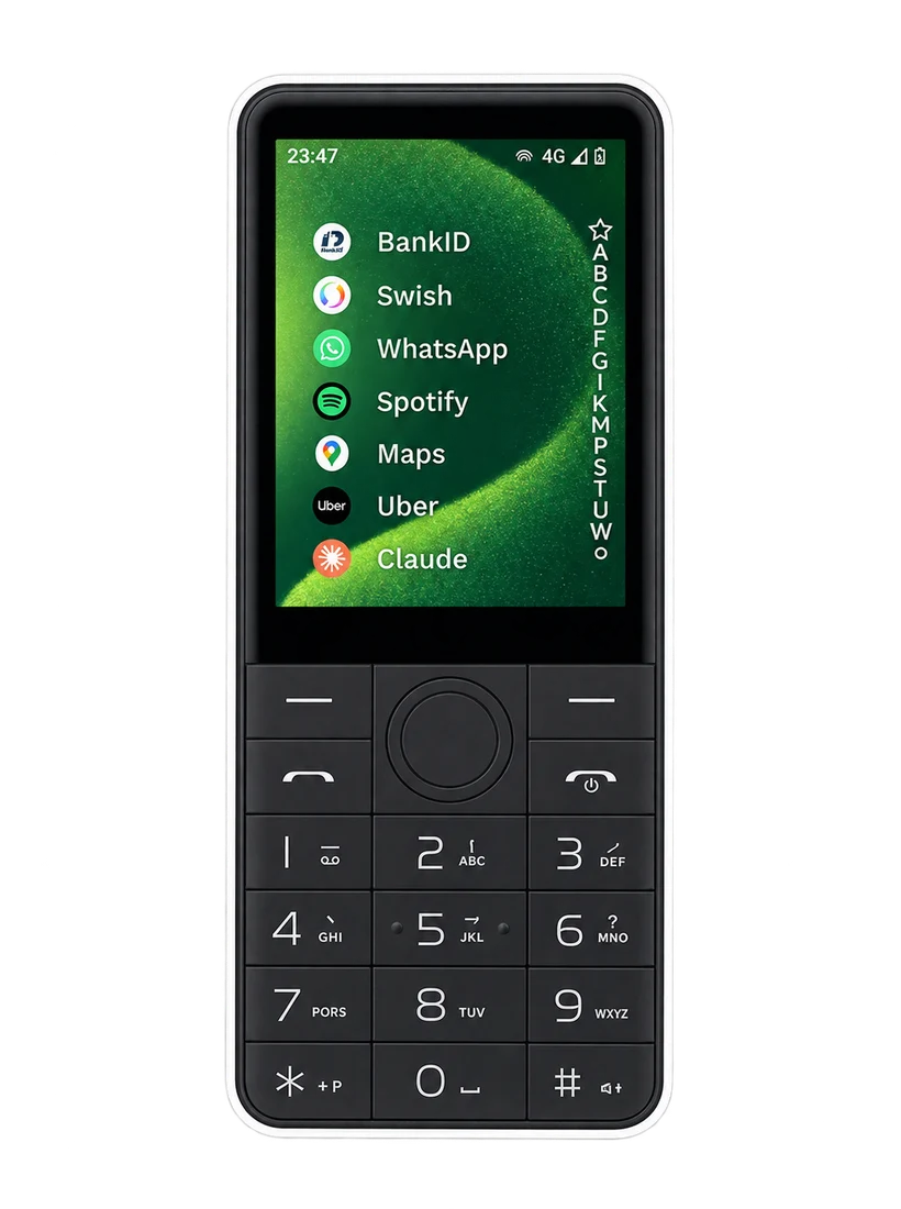 TREGGO - MIRVO ONE TELEFON S TOUCH SCREENOM I TIPKAMA - ANDROID