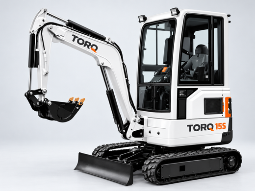 TORQ 15S by TREGGO — mini bager 1,5 t, LAIDONG
