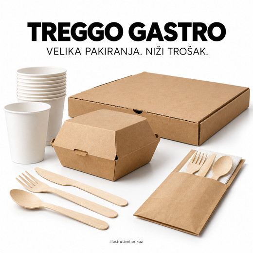 TREGGO GASTRO – Ambalaža i pribor na veliko