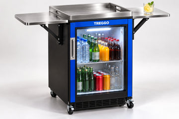 TREGGO ŠANK INOX s podignutim bočnim pločama i inox pladnjem